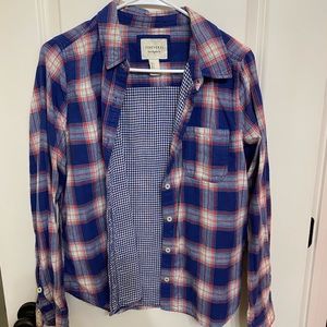 Forever 21 Plaid Button Down